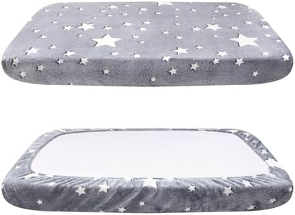 Flannel Dog Bed Covers Replacement Washable 52" x 28" x 6" - Image 4