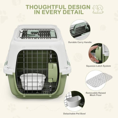 22.5" Hard Shell Cat Carrier, Pet Carrier - Image 5