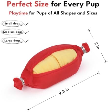 CHEWFFON Snuffle Dog Toy, Interactive Crinkle Toy - Image 4