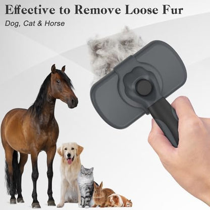 Dipoo Self-Cleaning Deshedding Brush - Image 6