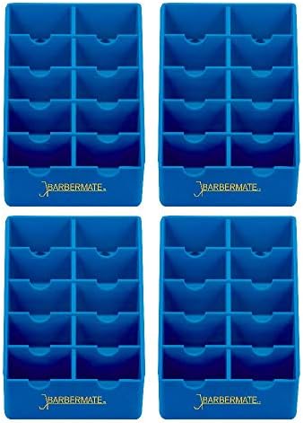 4 Pack BarberMate® Blade Rack Storage Tray by BarberMate