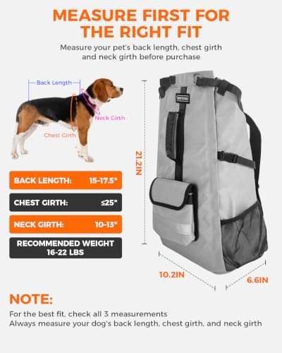 Waterproof Dog Backpack Carrier - Image 2