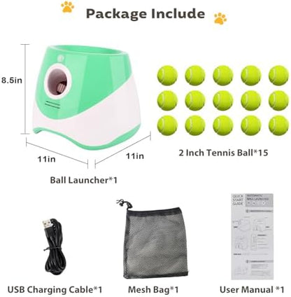 Automatic Ball Launcher for Dogs Indoor Thrower Fetch Machine - Image 4