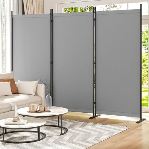 Room Divider 6FT Folding Privacy Screen by Yettsoy