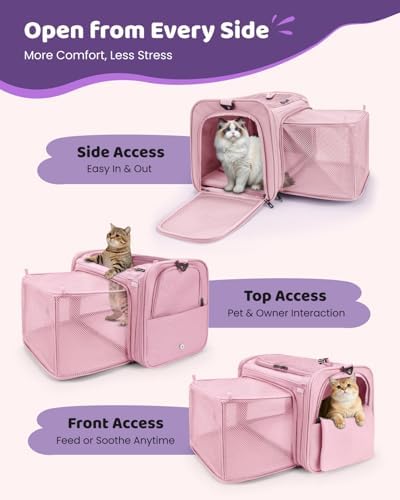 MIDOG Soft Cat Carrier Airline Approved, Expandable - Image 3