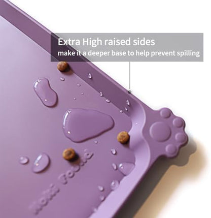 Hoki Found L Silicone Pet Food Mats Tray - Image 2