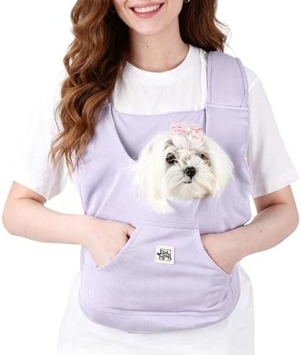 FLAdorepet Small Dog Front Carrier Sling Bag Pet Chest Backpack by FLAdorepet