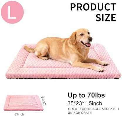 Dog Bed Mat, Reversible Dog Crate Pad - Image 3