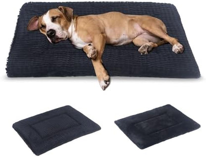 BVAGSS Reversible Dog Crate Pad, Memory Foam Pet Bed Mat, Soft Warm Machine by BVAGSS
