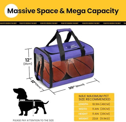 Conlun Dog Carrier Soft Sided, Large Cat Carrier - Image 2