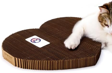 Heart-Shaped Cat Scratcher by Americat Company by AmericatCompany