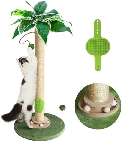 Fantasreen Cat Scratching Post 33'' Tall by Fantasreen
