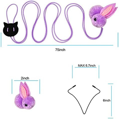 ZPH Cat Toys Interactive for Indoor Cats, Interactive Feather Toy for Teaser - Image 4