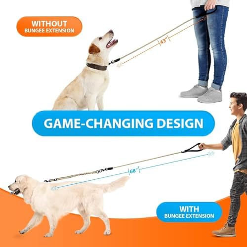 SparklyPets Heavy Duty Bungee Rope Leash - Image 5