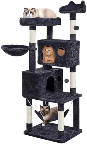 Yaheetech 64.5in Cat Tree for Large Cats by Yaheetech
