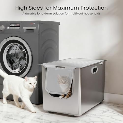 Stainless Steel Litter Box - Image 3