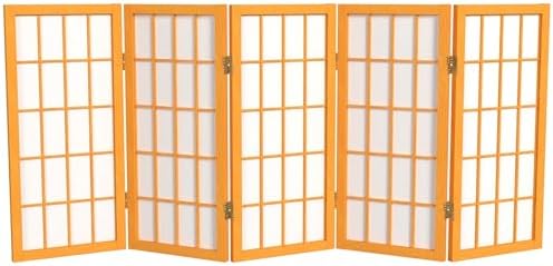 2 ft. Short Desktop Window Pane Shoji Screen by RedLantern