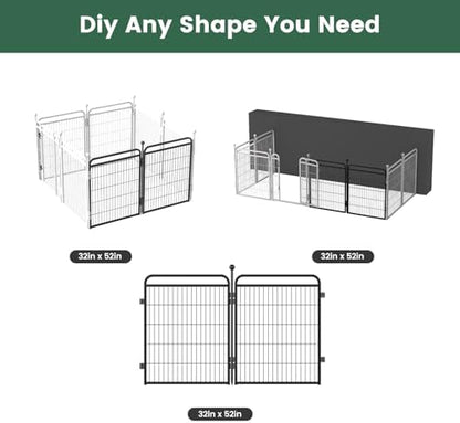 Gardner Pet Dog Playpens, Foldable Pet Play Yard Gate Extensions, Pet Playpen - Image 3