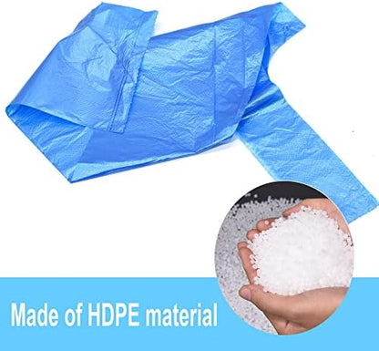 4 GALLON Bathroom Trash Bags, 4 Rolls/100 Counts Small HANDLES Garbage Bags - Image 5