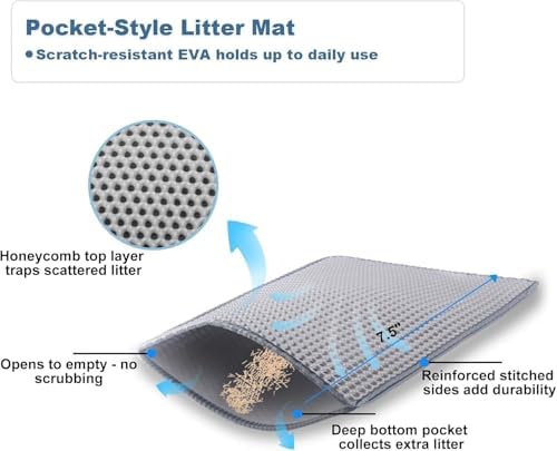 2 Pack Stainless Steel Cat Litter Box - Image 6