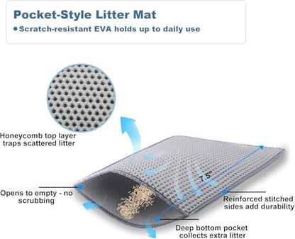 2 Pack Stainless Steel Cat Litter Box - Image 6