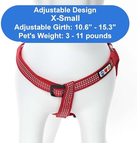 Pawtitas Reflective Step-in Dog Harness – Adjustable No-Pull Vest - Image 3