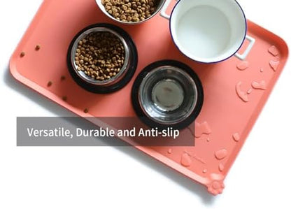 Hoki Found Large Silicone Pet Feeding Mats Tray - Image 4