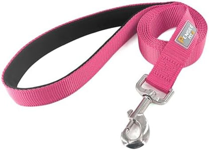 6 FT Reflective Dog Leash for Medium Dogs, Hot Pink - Image 3