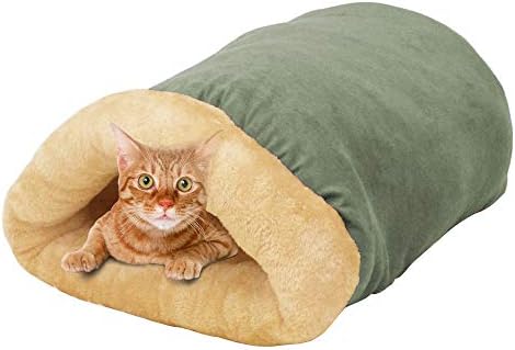 4 in 1 Self Warming Burrow Cat Bed Hideway Sleeping Cuddle Cave by GOOPAWS