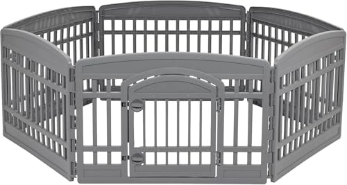 IRIS USA 24" Dog Playpen, 4-Panel - Image 2