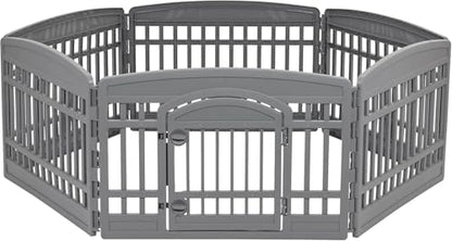 IRIS USA 24" Dog Playpen, 4-Panel - Image 2