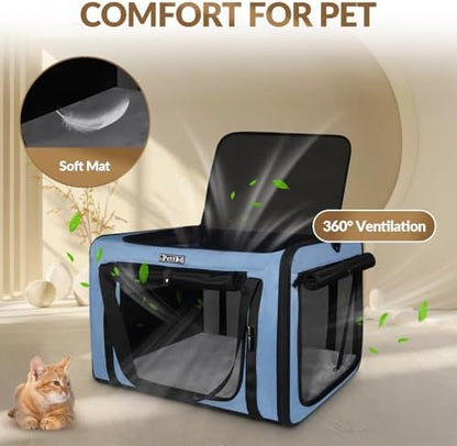 Petskd 26"x17"x17" Extra Large Cat Carrier - Image 6