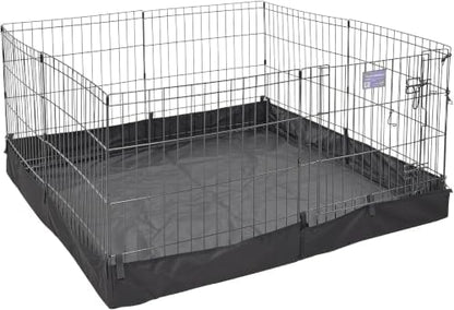 MidWest Homes for Pets Square Exercise Pen Fabric Mesh Bottom by MidWestHomesForPets