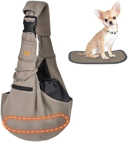 CUBY Adjustable Dog Cat Sling Carrier by CUBY