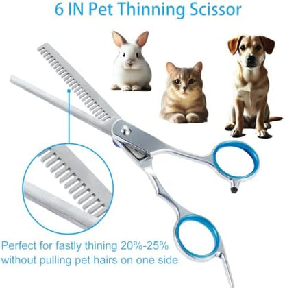 5 in 1 Premium Dog Grooming Scissors, Professional Dog Scissors - Image 5