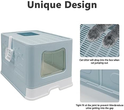 XL Foldable Cat Litter Box - Image 4