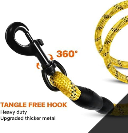 Taglory Rope Dog Leash for Medium Large Dogs, 4 FT Padded Handle - Image 6