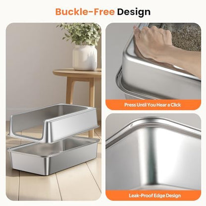 Stainless Steel Litter Box - Image 2