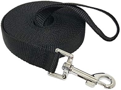 Nylon Training Dog Leash for Small Medium Large Dogs, 15ft 20ft 30ft 50ft Long by FancyCorgi