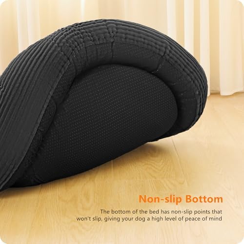 Dwanton Orthopedic Medium Dount Dog Bed, Egg-Crate Foam Round Dog Sofa - Image 5