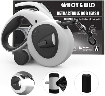 4-in-1 Retractable Dog Leash by HCY%26WLD