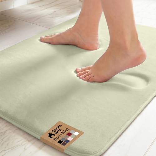 GORILLA GRIP® Memory Foam Bath Rug by GorillaGrip