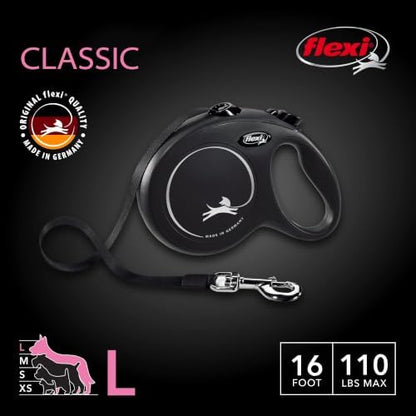 FLEXI® Classic Tape Retractable Dog Leash, 16 ft - Image 3