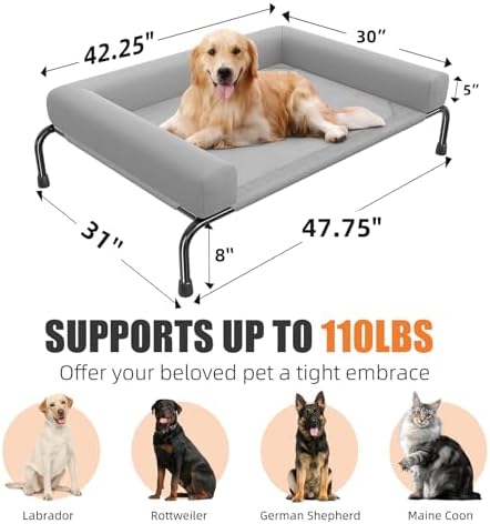 Simple Trending Elevated Dog Bed - Image 5