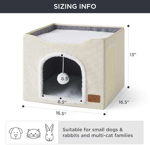 Bedsure Cat House Bed for Indoor Cats - Image 6