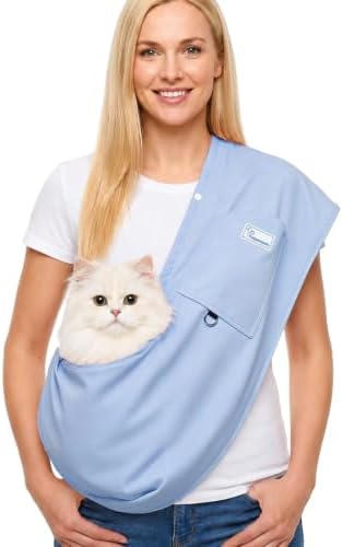 Ice Silk Dog Sling Carrier, Adjustable Safety Strap by Unknown