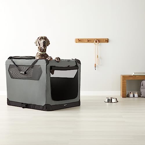Amazon Basics Portable Foldable Soft Pet Dog Crate Carrier Kennel - Image 5