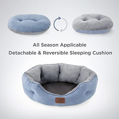 Bedsure Small Dog Bed Washable, Round Cat Beds - Image 5