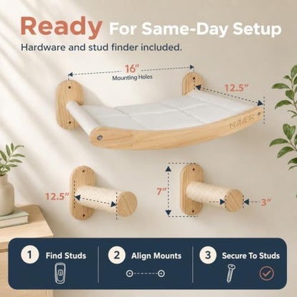 Cat Wall Shelf Bed Hammock - Image 3