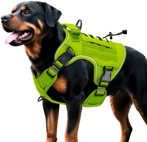 Heavy-Duty Tactical Dog Harness by Bruvoalon